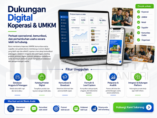 Dukungan Digital Koperasi & UMKM